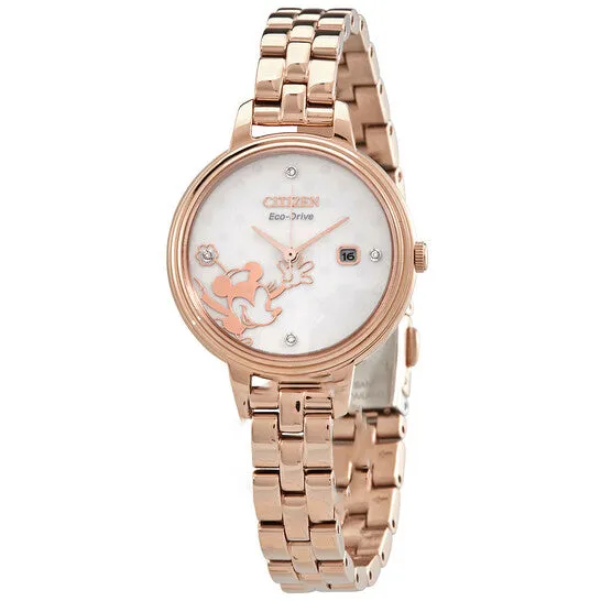 Watches JMS always Original Citizen Minnie Mouse Diamond Silver Dial Ladies Watch EW244851W Watches JMS always Original Citizen Minnie Mouse Diamond Silver Dial Ladies Watch EW244851W