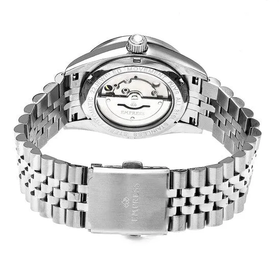 Watches JMS always Original Empress Constance Automatic Crystal Silver Dial Ladies Watch EMPEM1501 Watches JMS always Original Empress Constance Automatic Crystal Silver Dial Ladies Watch EMPEM1501