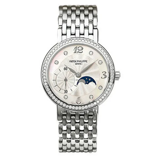 Watches JMS always Original Patek Philippe Mother of Pearl Dial 18kt White Gold Diamond Ladies Watch 49581G Watches JMS always Original Patek Philippe Mother of Pearl Dial 18kt White Gold Diamond Ladies Watch 49581G