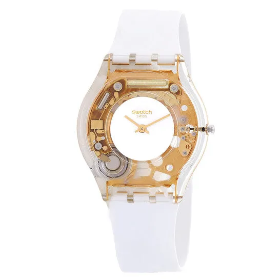 Watches JMS always Original Swatch Coeur Dorado White Dial Ladies Watch SSO8K106 Watches JMS always Original Swatch Coeur Dorado White Dial Ladies Watch SSO8K106
