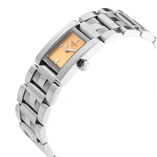 Watches JMS always Original Tissot Quartz Orange Dial Ladies Watch T63118561 Watches JMS always Original Tissot Quartz Orange Dial Ladies Watch T63118561