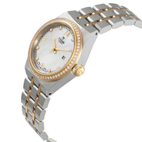 Watches JMS always Original Tudor Royal Automatic Diamond White Mother of Pearl Dial Ladies Watch M283230001 Watches JMS always Original Tudor Royal Automatic Diamond White Mother of Pearl Dial Ladies Watch M283230001