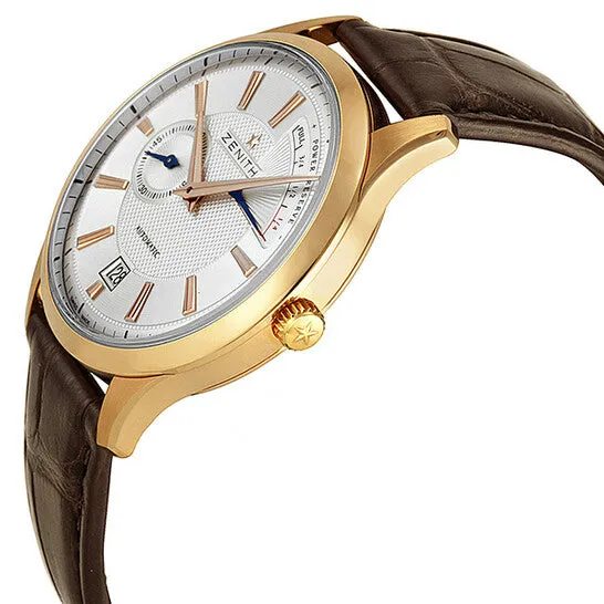 Watches JMS always Original Zenith Captain Power Reserve Automatic Silver Dial Brown Leather Mens Watch 18212068502C498 Watches JMS always Original Zenith Captain Power Reserve Automatic Silver Dial Brown Leather Mens Watch 18212068502C498