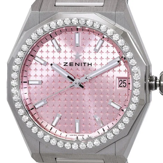 Watches JMS always Original Zenith Defy Skyline Automatic Diamond Pink Dial Ladies Watch 16940067018I001 Watches JMS always Original Zenith Defy Skyline Automatic Diamond Pink Dial Ladies Watch 16940067018I001