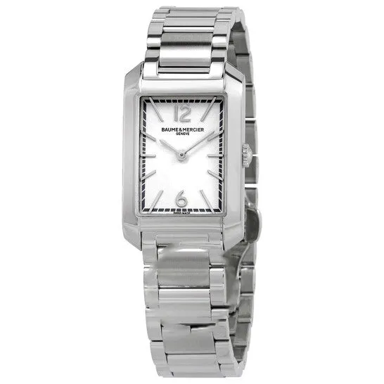 Watches Original Baume et Mercier Hampton Quartz Silver Dial Ladies Watch 10473 JMS always Watches Original Baume et Mercier Hampton Quartz Silver Dial Ladies Watch 10473 JMS always