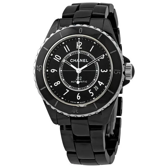 Watches Original Chanel J12 Automatic Chronometer Black Dial Ladies Watch H5697 JMS always Watches Original Chanel J12 Automatic Chronometer Black Dial Ladies Watch H5697 JMS always