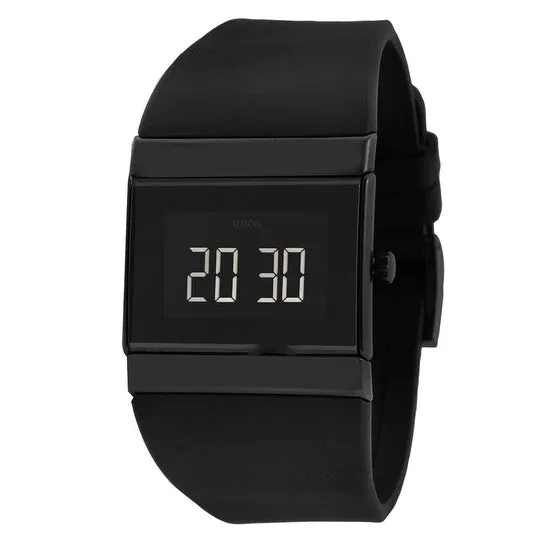 Watches Original Rado Ceramic Quartz Digital Black Dial Watch R21926159 JMS always Watches Original Rado Ceramic Quartz Digital Black Dial Watch R21926159 JMS always