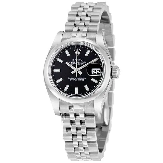 Watches Original Rolex Lady Datejust Black Dial Jubilee Automatic Watch 179160BKSJ JMS always Watches Original Rolex Lady Datejust Black Dial Jubilee Automatic Watch 179160BKSJ JMS always