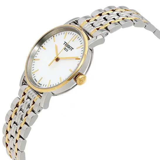Watches Original Tissot TClassic Everytime White Dial Ladies Watch T1092102203100 JMS always Watches Original Tissot TClassic Everytime White Dial Ladies Watch T1092102203100 JMS always